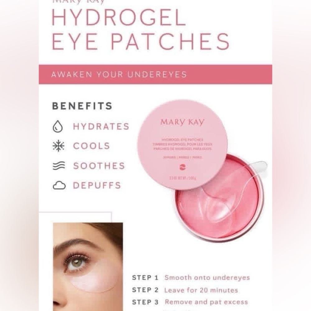 🇺🇸 Mary Kay Hydrogel eye patches 30 pairs  Sale